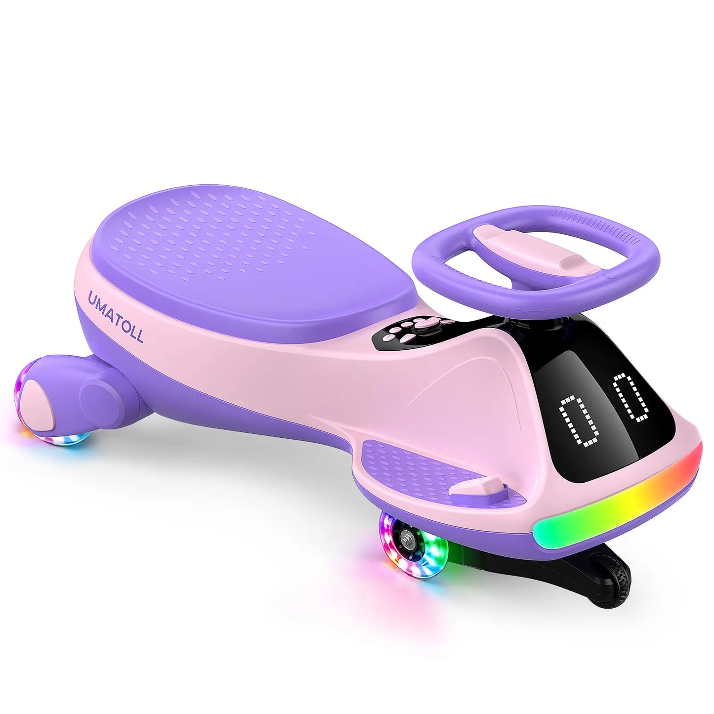 12V Light-Up Electric Wiggle Car