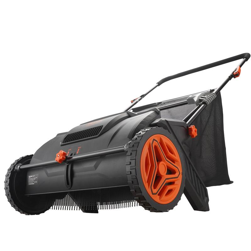 Adjustable Push Lawn Debris Sweeper