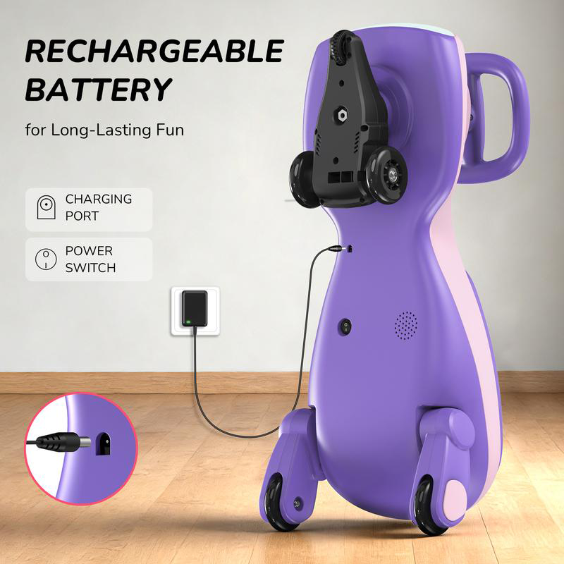 12V Light-Up Electric Wiggle Car