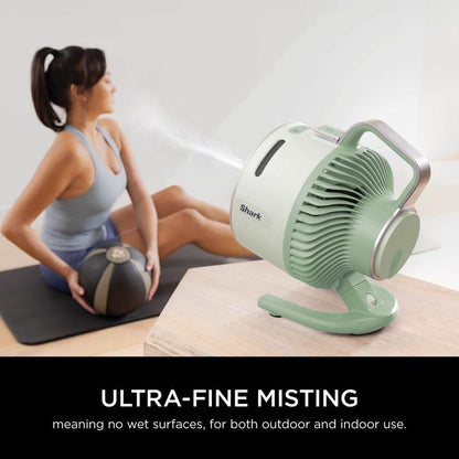 Cordless Misting Patio Cooling Fan