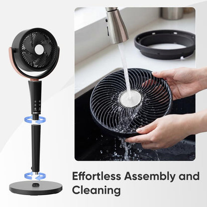 Quiet Oscillating Pedestal Air Fan