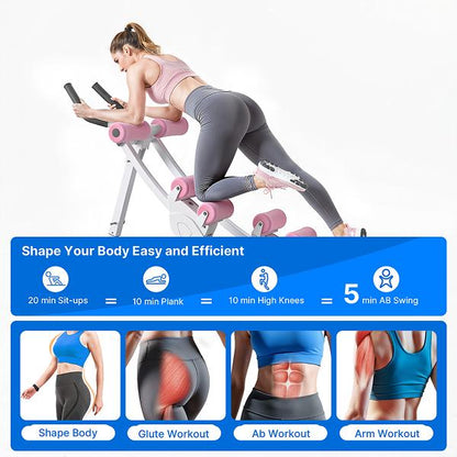 Guided Ab Strength Training Bench