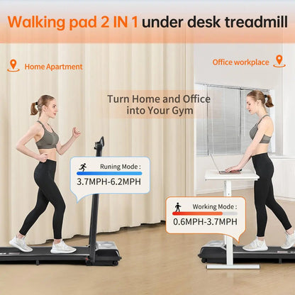 Slim Foldable Daily Walk Treadmill