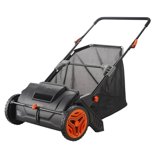 Adjustable Push Lawn Debris Sweeper