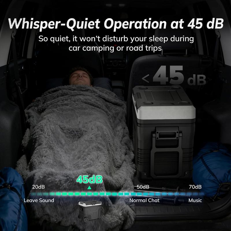 Portable Dual-Zone Travel Freezer