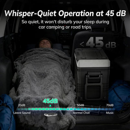 Portable Dual-Zone Travel Freezer