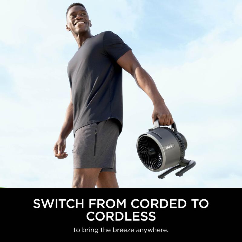 Cordless Misting Patio Cooling Fan