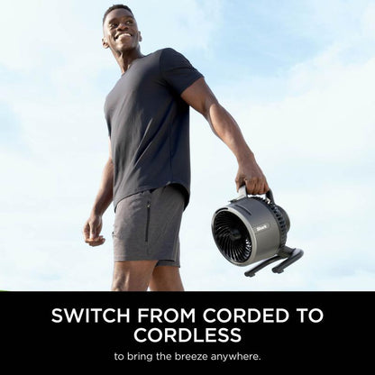 Cordless Misting Patio Cooling Fan