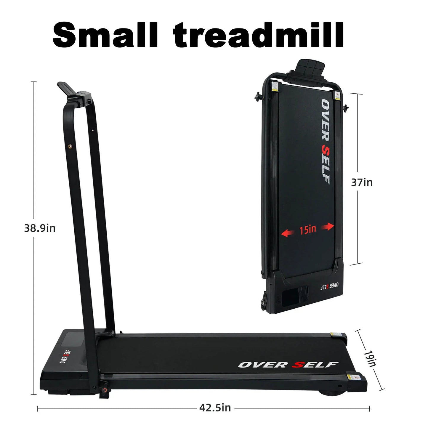 Slim Foldable Daily Walk Treadmill