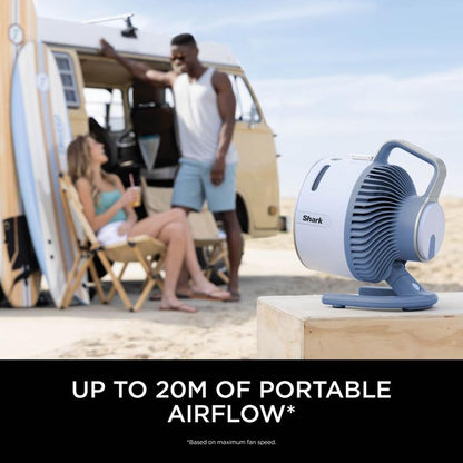 Cordless Misting Patio Cooling Fan