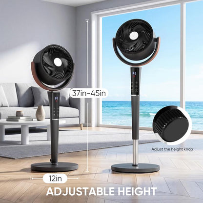 Quiet Oscillating Pedestal Air Fan