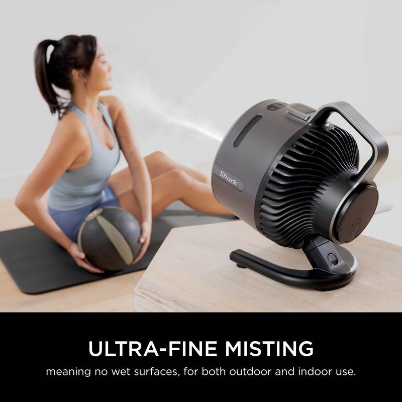 Cordless Misting Patio Cooling Fan