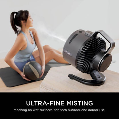 Cordless Misting Patio Cooling Fan