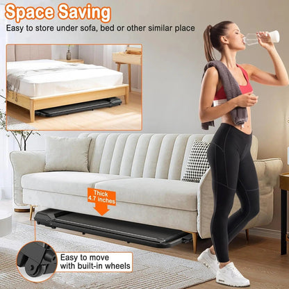 Slim Foldable Daily Walk Treadmill