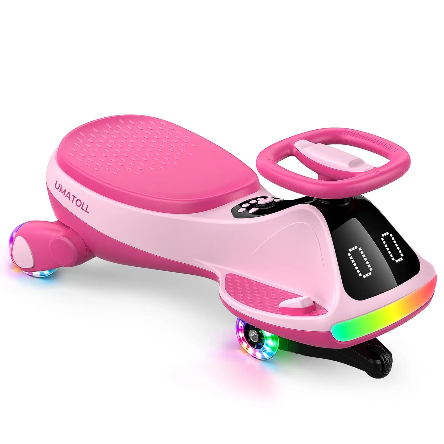 12V Light-Up Electric Wiggle Car