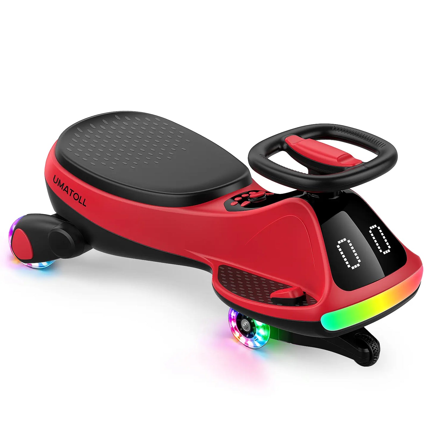 12V Light-Up Electric Wiggle Car
