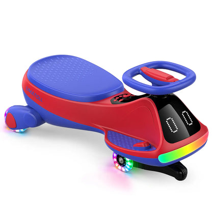 12V Light-Up Electric Wiggle Car