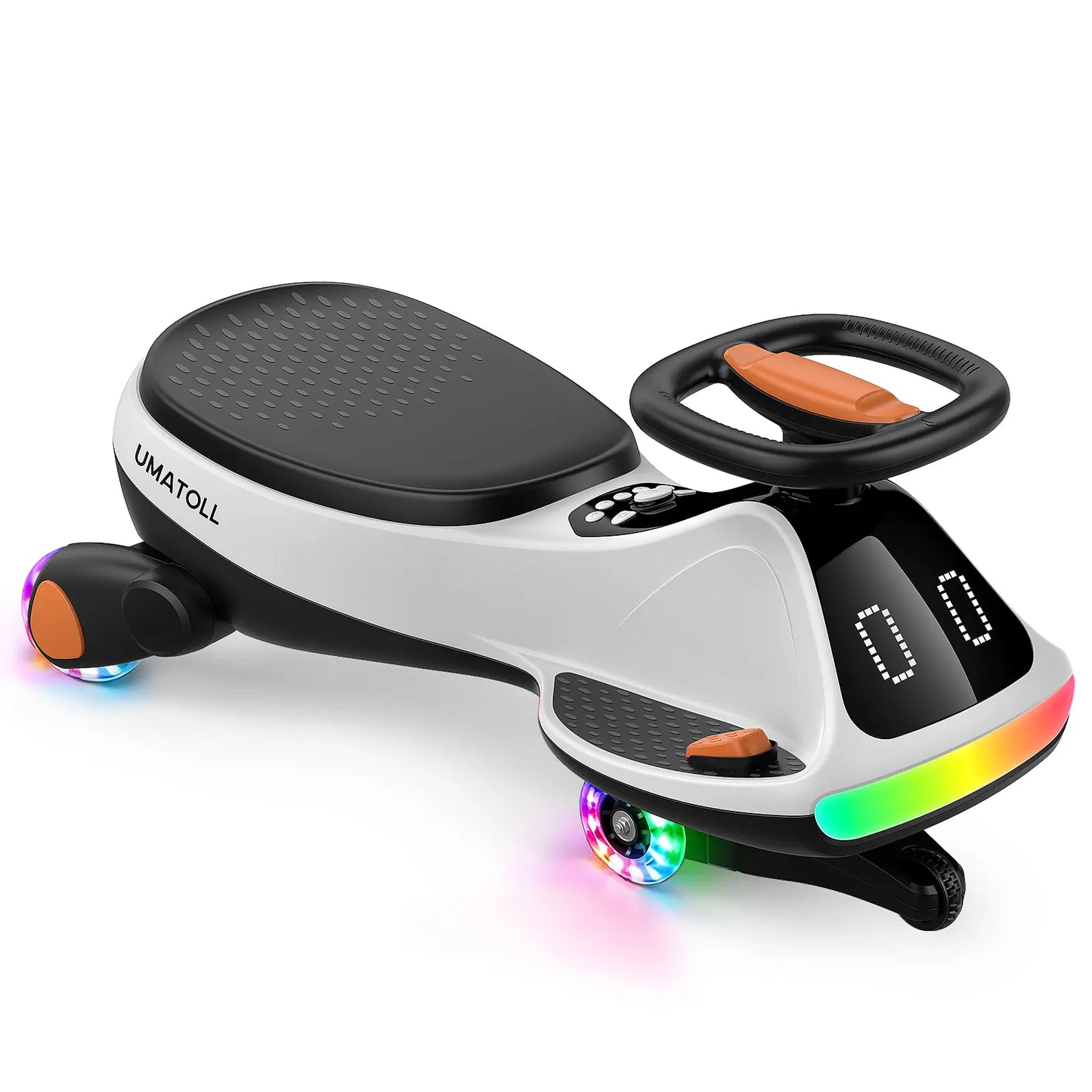 12V Light-Up Electric Wiggle Car